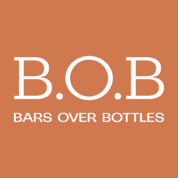 Logo B.O.B. Bars Over Bottles