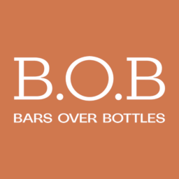 Logo B.O.B. Bars Over Bottles