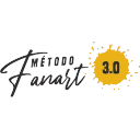 Logo Curso de Desenho Método Fanart 3.0
